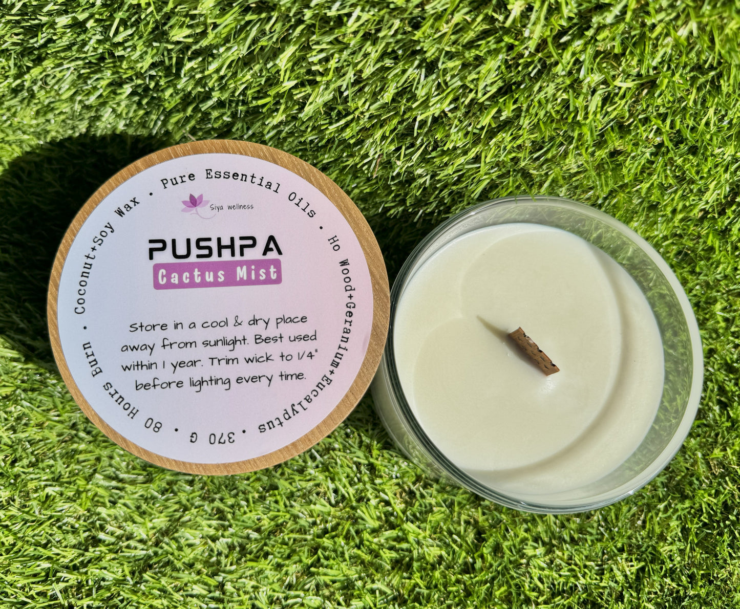 Pushpa (Cactus Mist) Candle