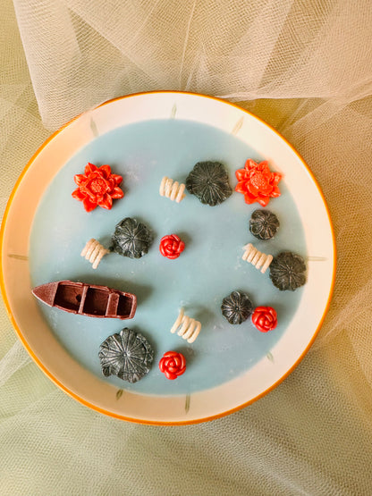 Lotus Pond Aromatherapy Candle