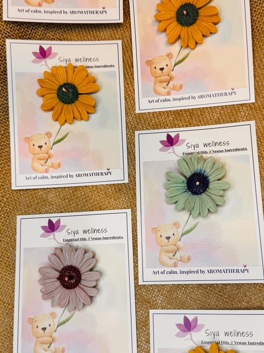 Daisy Flower Aromatherapy Candle