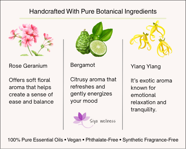 Pushpa Tulip dew decor aromatherapy candle by Siya Wellness, handcrafted floral candle with essential oils for gifting and home decor