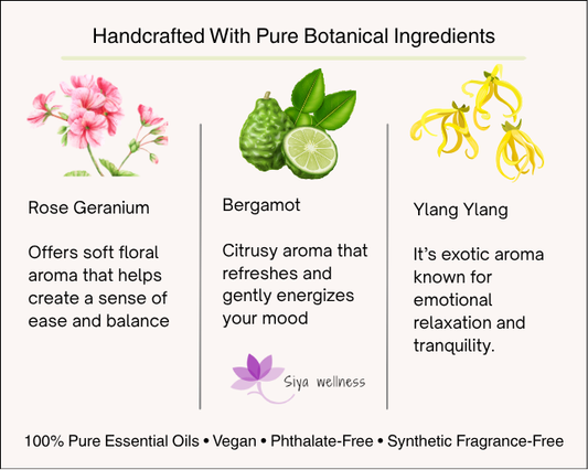 Pushpa Tulip dew decor aromatherapy candle by Siya Wellness, handcrafted floral candle with essential oils for gifting and home decor