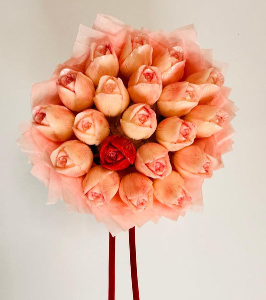 wax melts bouquet perfect gift for your loved ones Siya Wellness Rachna custom studio made to order candles and aromatherapy gifts personalized for weddings events and gifting handcrafted in Ottawa